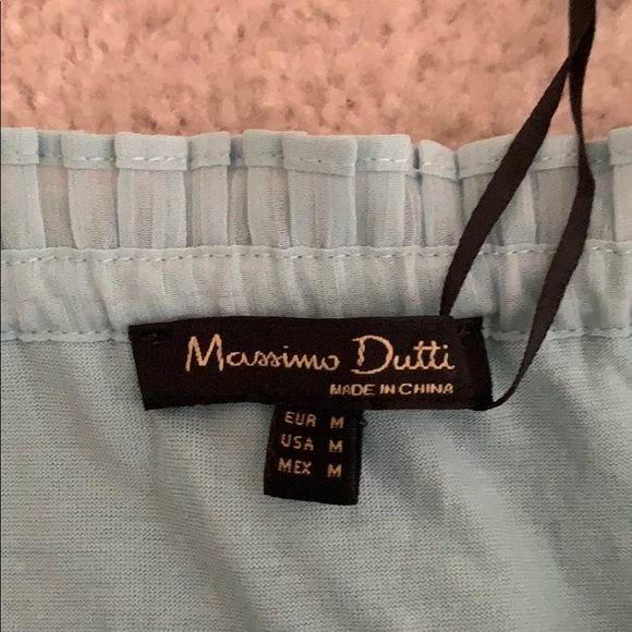 Baby Blue Sheer Top - Picture 2 of 4